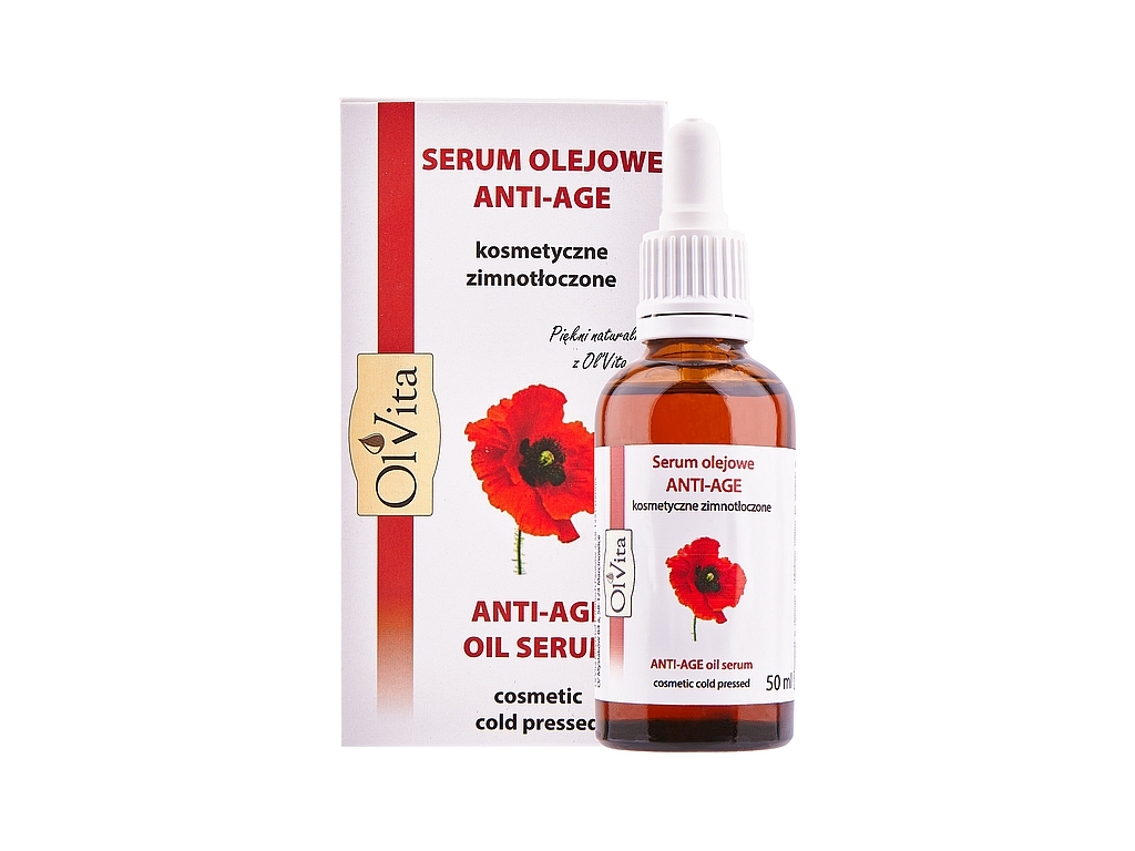 Kosmetyczne Serum olejowe Anti-Age zimnotłoczone